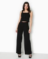 Black Tuxedo with Waistcoat Effect